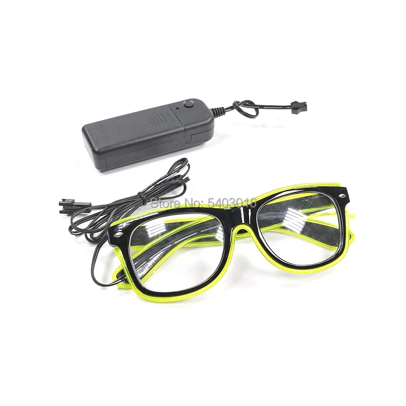 Glowing Party Glasses, Festival Sunglasses, Lighting Glow Glasses