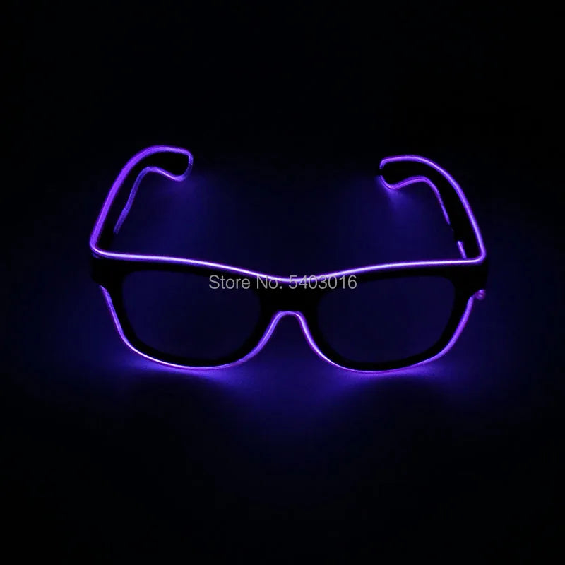 Glowing Party Glasses, Festival Sunglasses, Lighting Glow Glasses