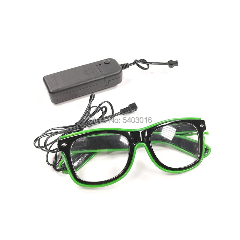Glowing Party Glasses, Festival Sunglasses, Lighting Glow Glasses