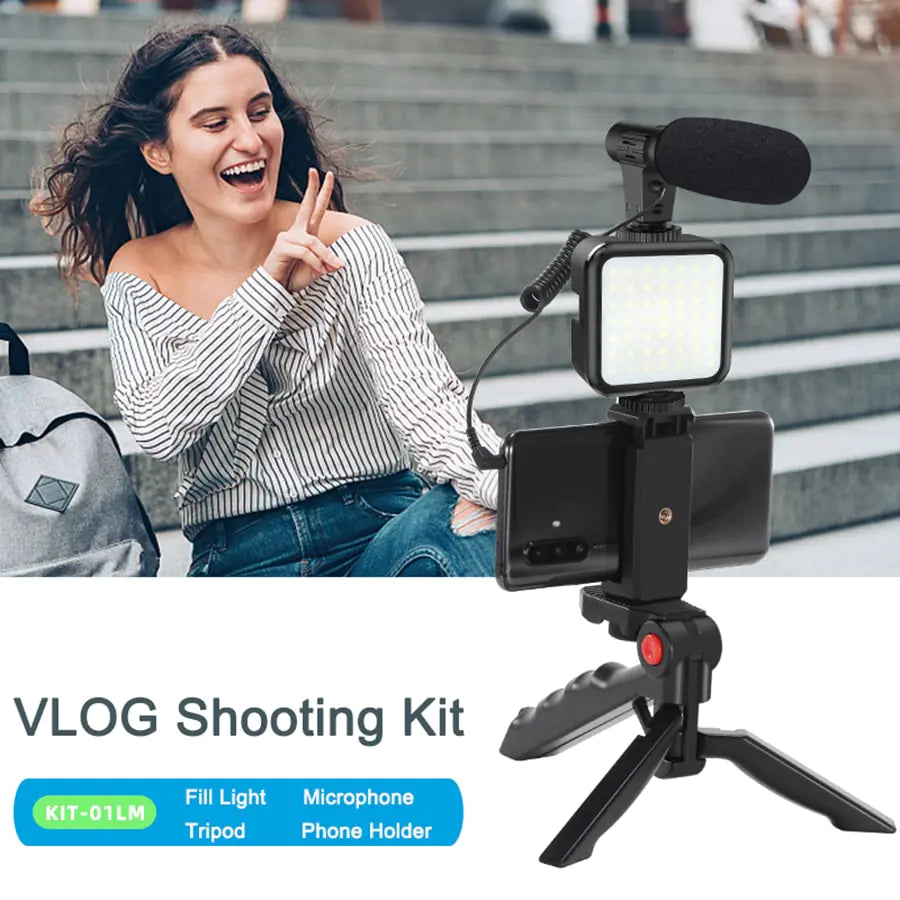 Smartphone and Camera Tripod Kit