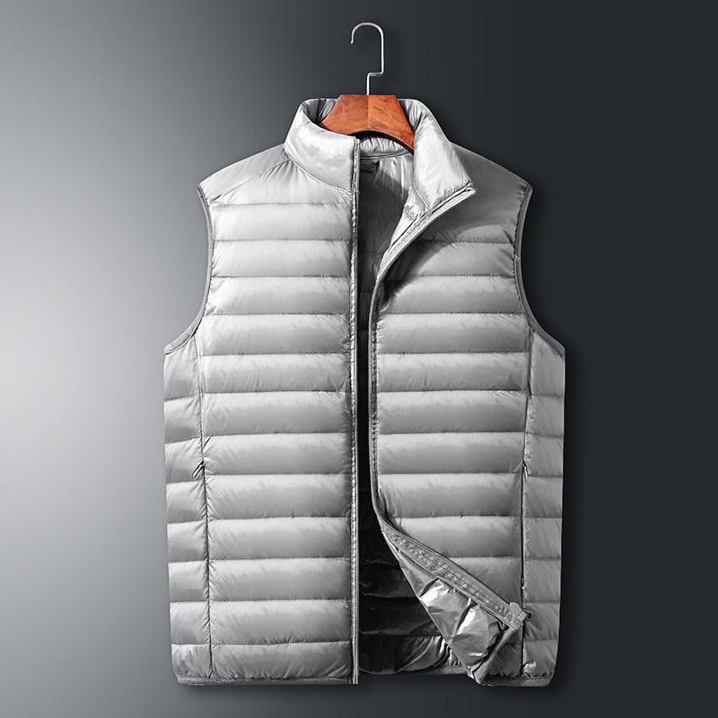 Men's and Women's Puffa Vest Coat, Short Light Padded Gilet