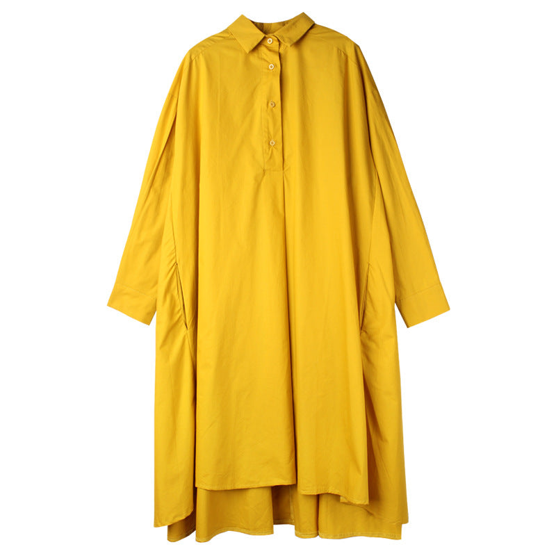 Vireous Loose-Fit Fashion Everyday Elegance Shirt Dress, Plus Sizes