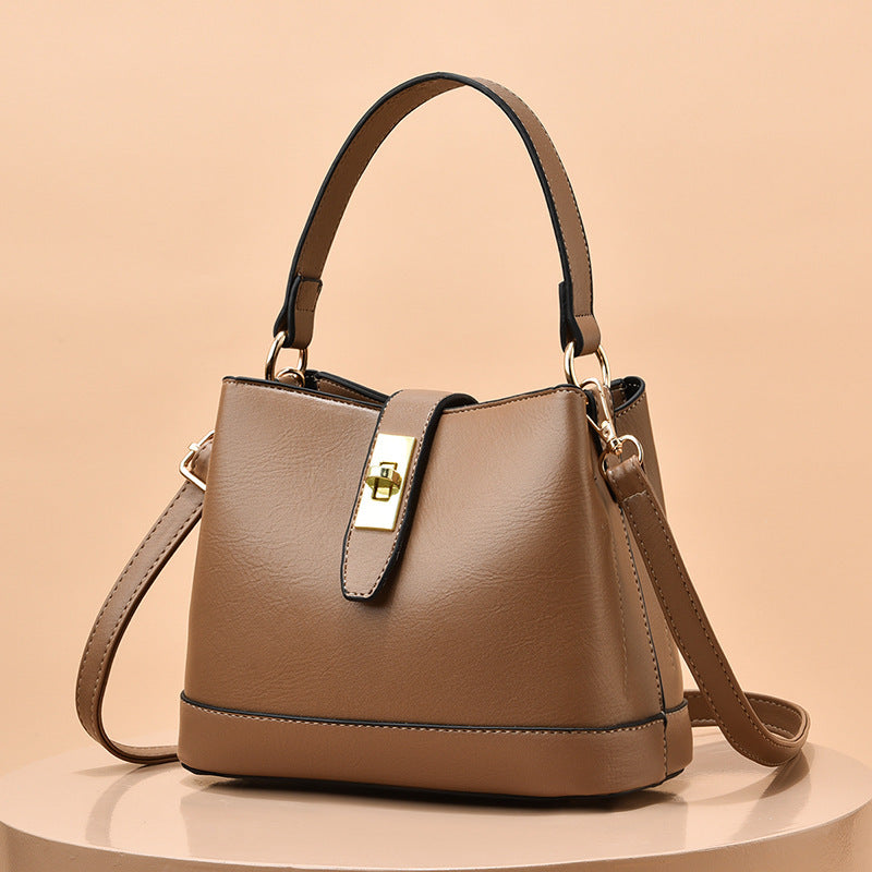 Vireous Contrast Colour Shoulder Messenger Bag