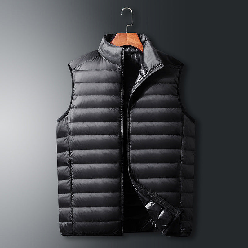 Men's and Women's Puffa Vest Coat, Short Light Padded Gilet