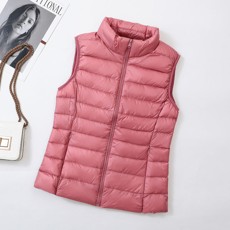 Men's and Women's Puffa Vest Coat, Short Light Padded Gilet