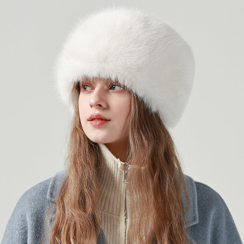 All-Match Women's Cossack-Style Plush Bucket Hat