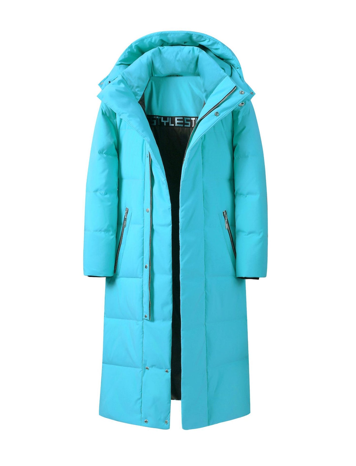 Down Jacket Men's Long Style Coat, Multi Colours