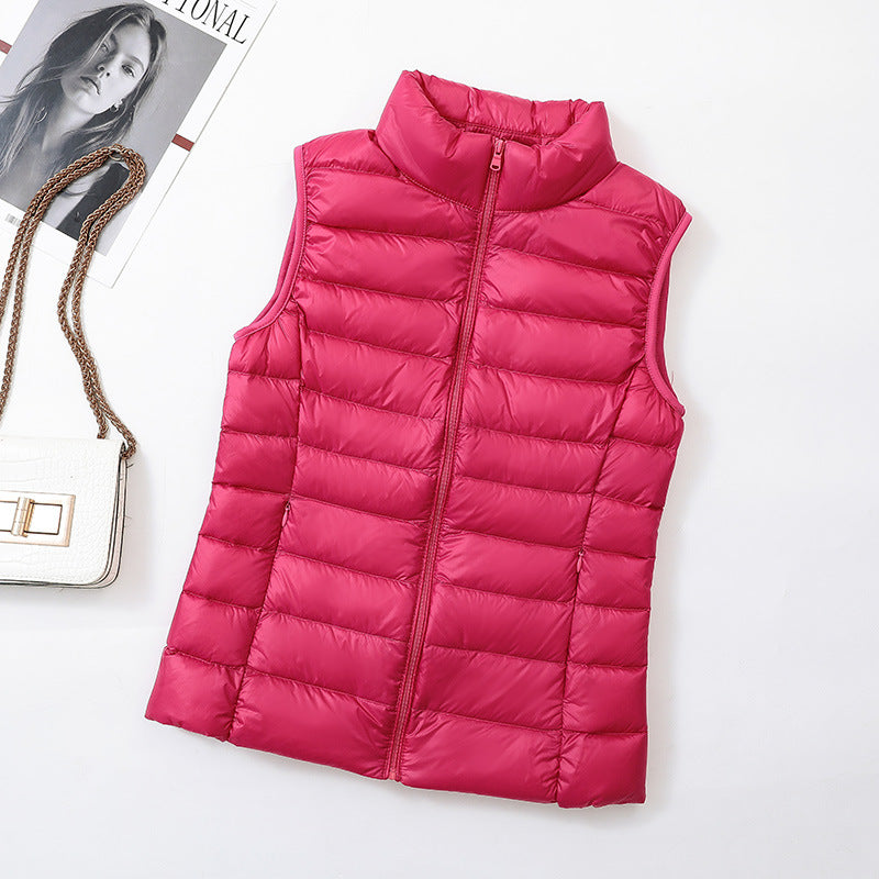 Men's and Women's Puffa Vest Coat, Short Light Padded Gilet