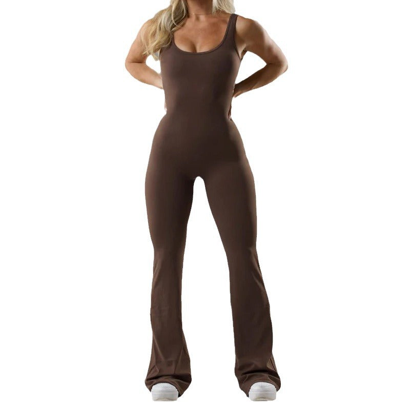 Yoga-Fitness One-Piece Bodysuit Casual Seamless