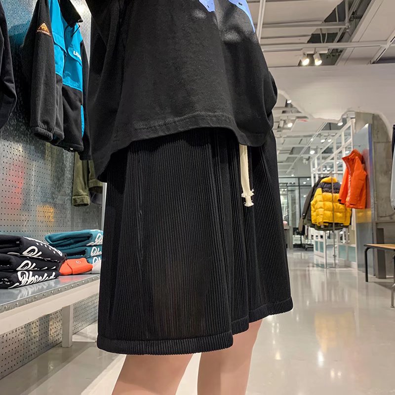 Men's Thin Loose Drooping Long Casual Shorts