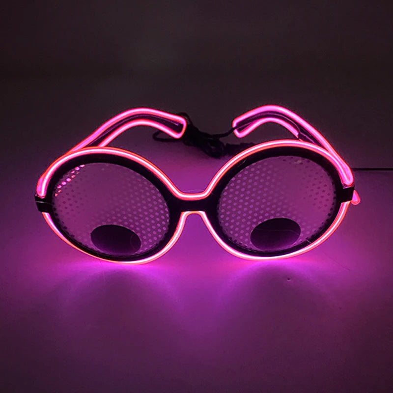 Glowing Party Glasses, Festival Sunglasses, Lighting Glow Glasses