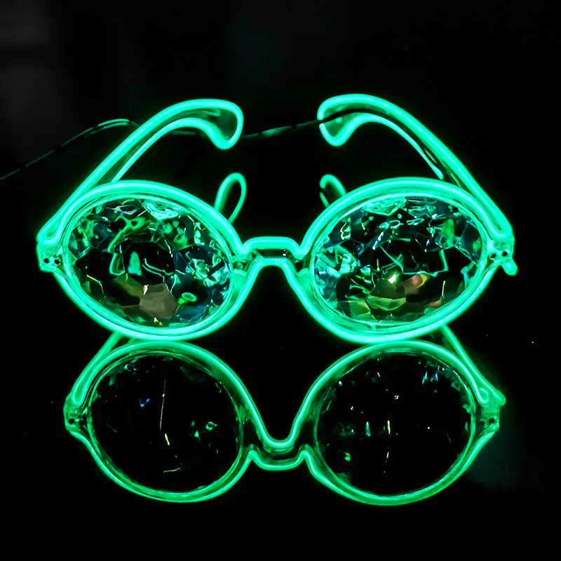 Glowing Party Glasses, Festival Sunglasses, Lighting Glow Glasses