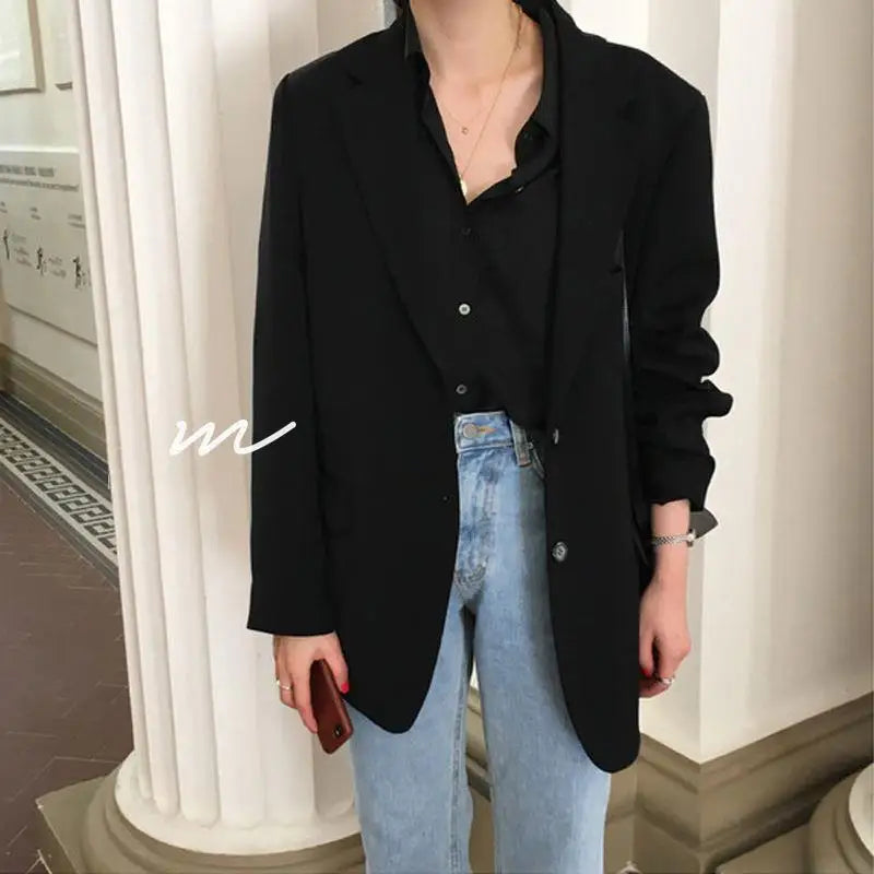 Vireous Classic Women's Blazer Single-Breasted, Multi Colours