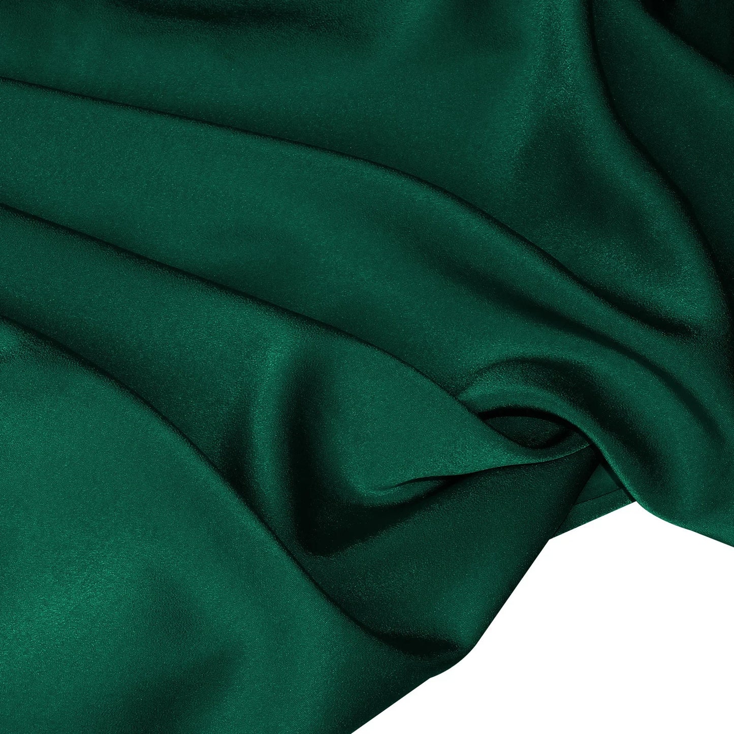Vireous Summer Silk Satin Sleeveless Long Dress, Draped Bodice