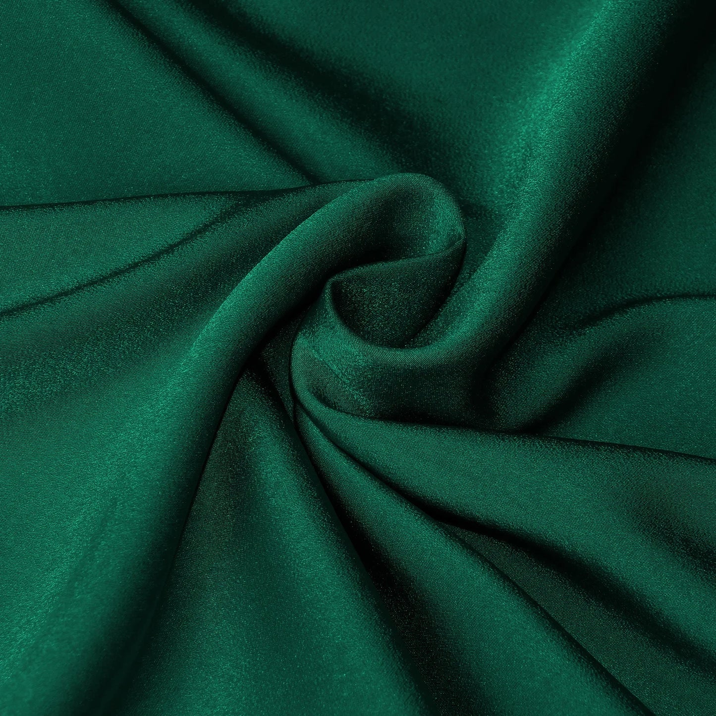 Vireous Summer Silk Satin Sleeveless Long Dress, Draped Bodice