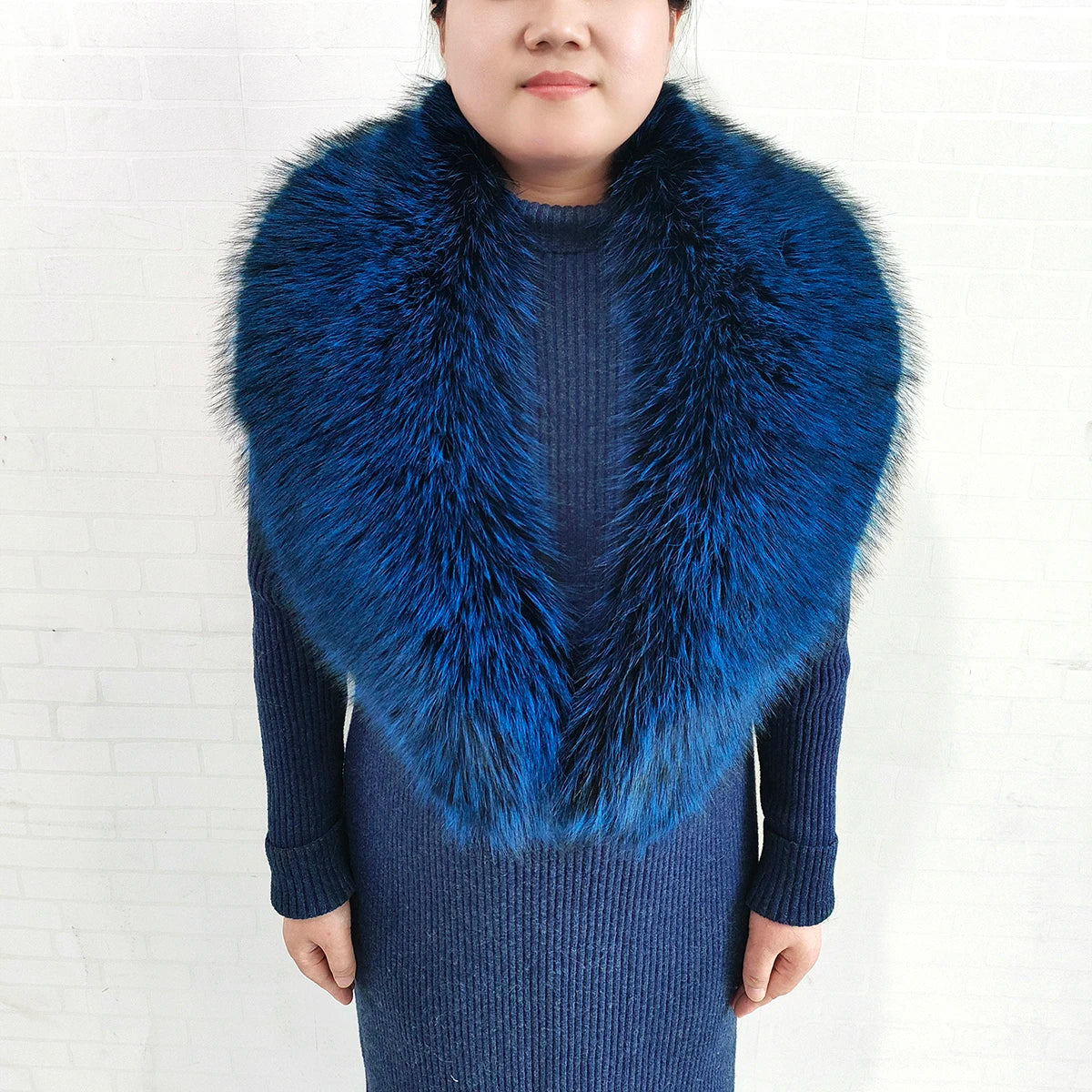 Winter Faux Fur Collar and Cuffs Set, Shawl and Accessories
