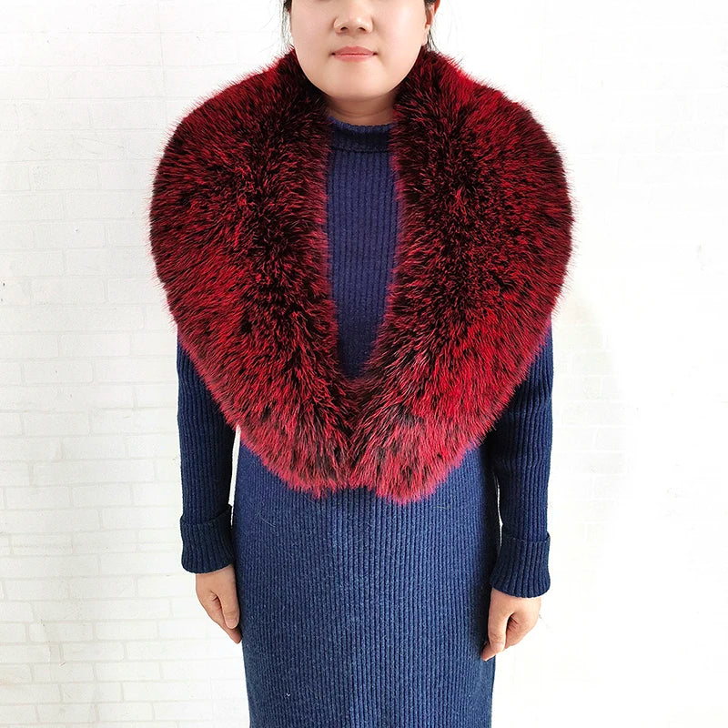 Winter Faux Fur Collar and Cuffs Set, Shawl and Accessories