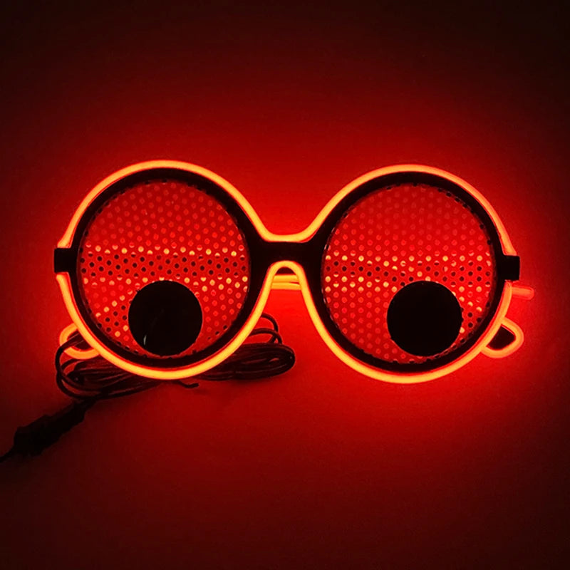 Glowing Party Glasses, Festival Sunglasses, Lighting Glow Glasses