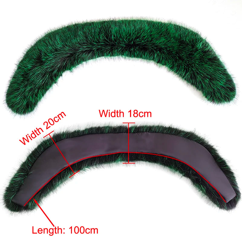 Winter Faux Fur Collar and Cuffs Set, Shawl and Accessories