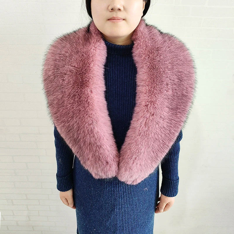 Winter Faux Fur Collar and Cuffs Set, Shawl and Accessories