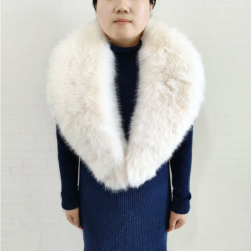 Winter Faux Fur Collar and Cuffs Set, Shawl and Accessories