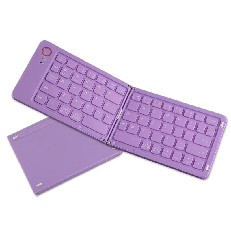 New Design Folding Bluetooth Keyboard Multi-Devices Rechargeable