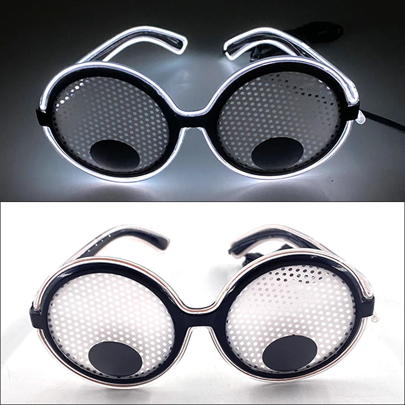 Glowing Party Glasses, Festival Sunglasses, Lighting Glow Glasses