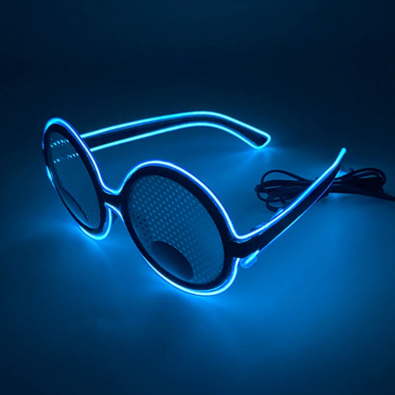 Glowing Party Glasses, Festival Sunglasses, Lighting Glow Glasses