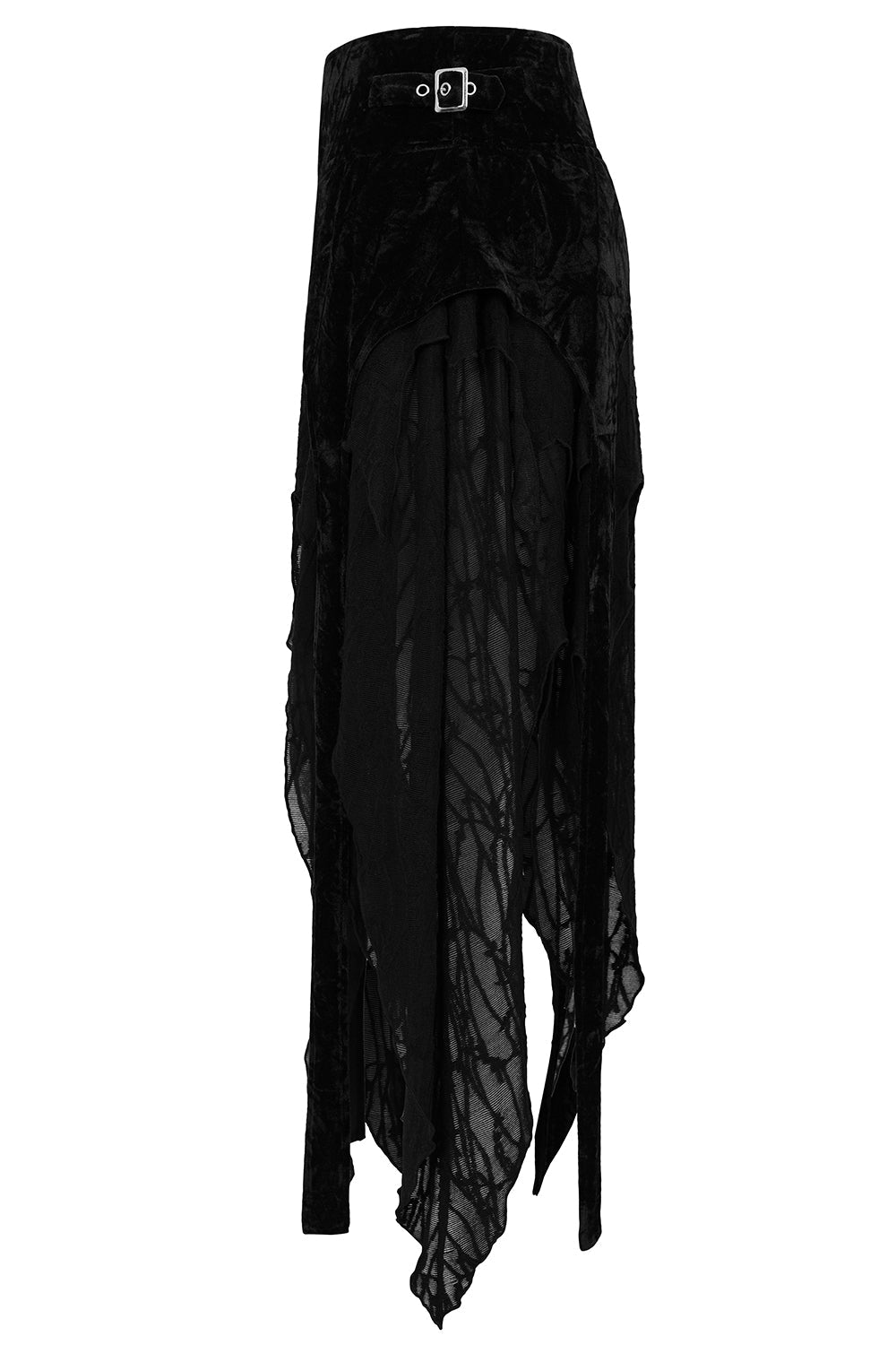 Banned Apparel Inferna Mesh Overlay Skirt