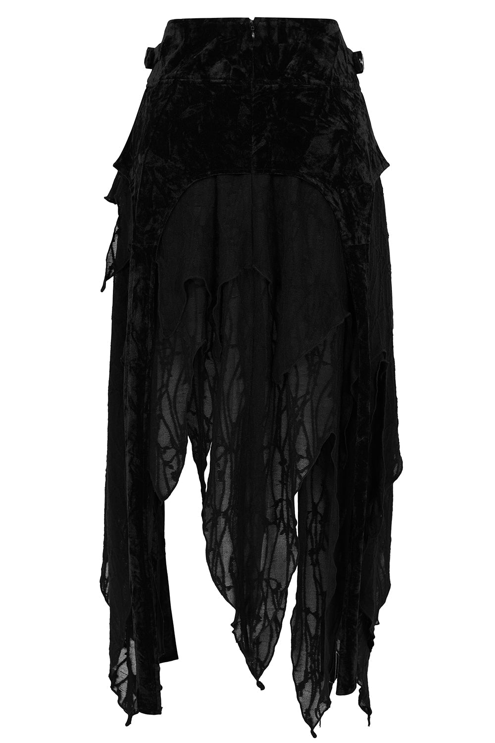 Banned Apparel Inferna Mesh Overlay Skirt