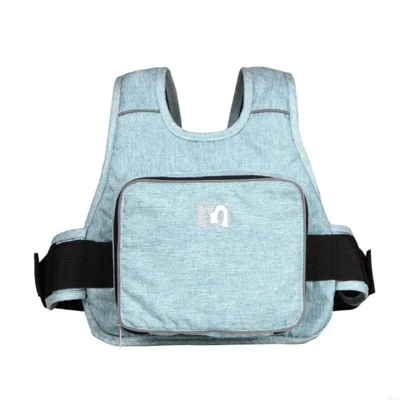 Universal Children's Motorcycle Safety Belt, Waist and Shoulder Belt with Storage Pocket