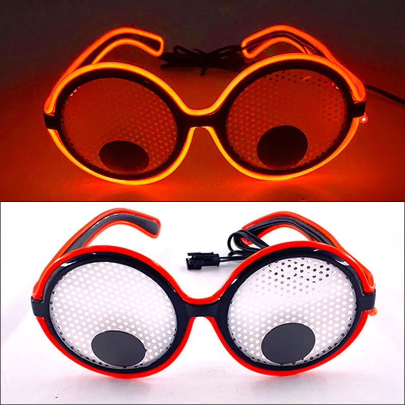 Glowing Party Glasses, Festival Sunglasses, Lighting Glow Glasses
