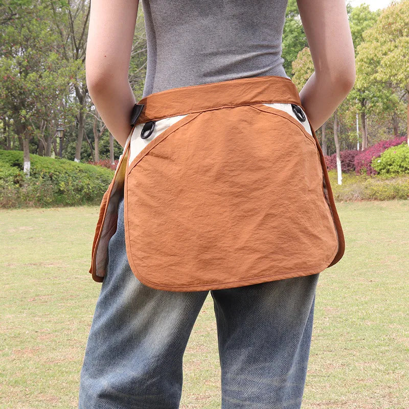 Trendy Outdoor Multi-Function Waist Pack with Pocket Zipper