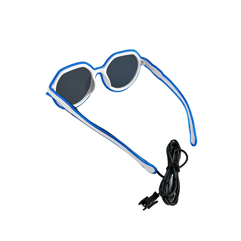 Glowing Party Glasses, Festival Sunglasses, Lighting Glow Glasses