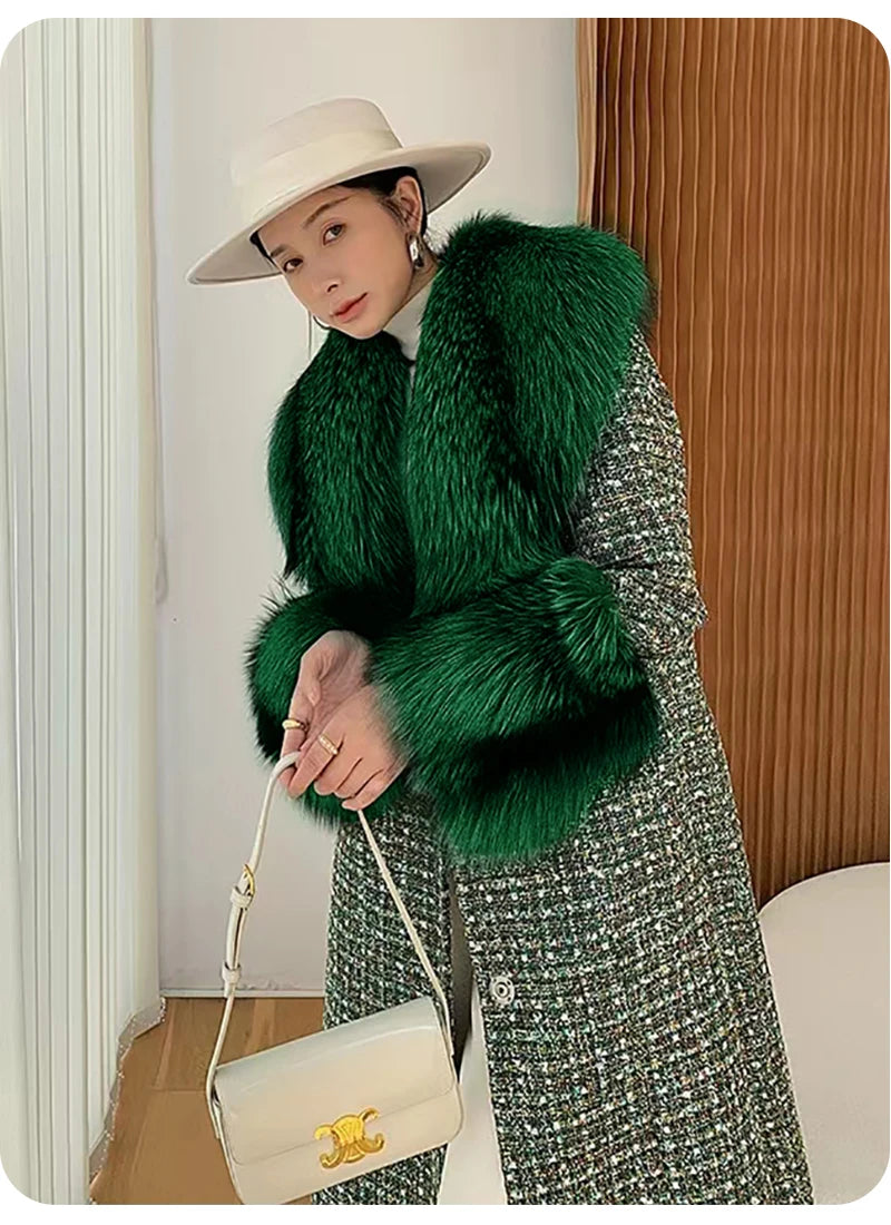 Winter Faux Fur Collar and Cuffs Set, Shawl and Accessories