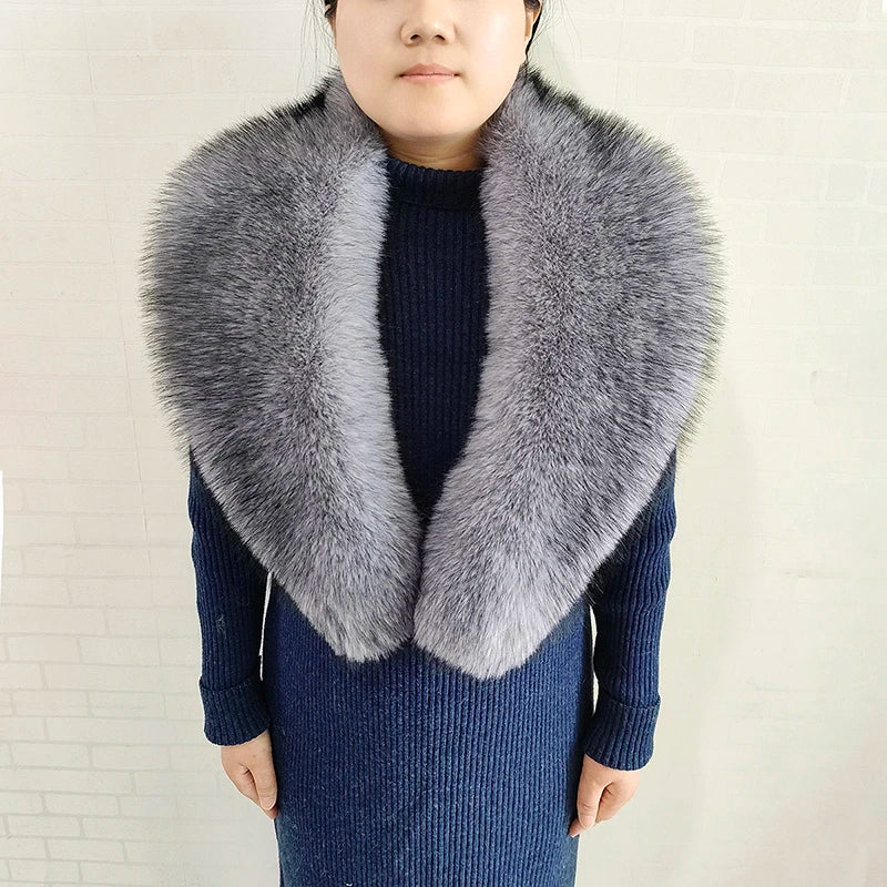 Winter Faux Fur Collar and Cuffs Set, Shawl and Accessories