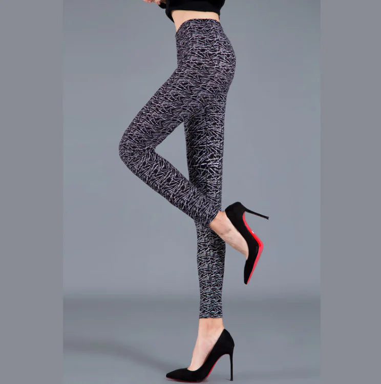 Art Print Women's Stretch Leggings, Multi Designs