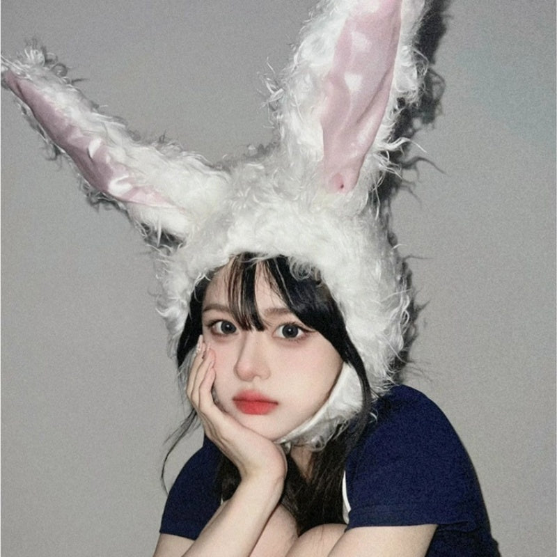 Rabbit Ears Headgear Hat, Party Club Photo Props