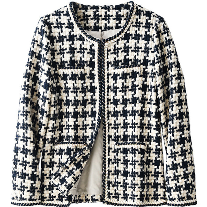 Houndstooth Women's Tweed Jacket