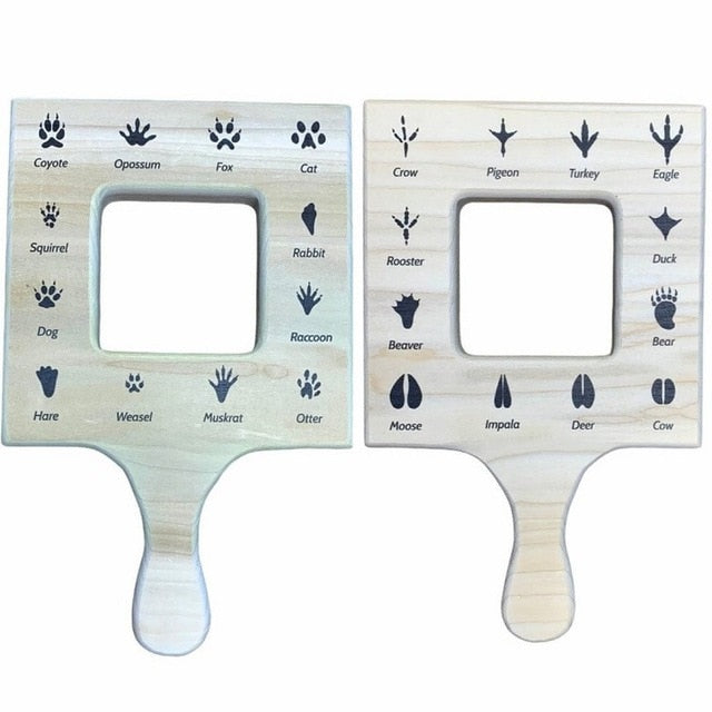 Wooden Montessori Busy Board Toys For Learning in Nature