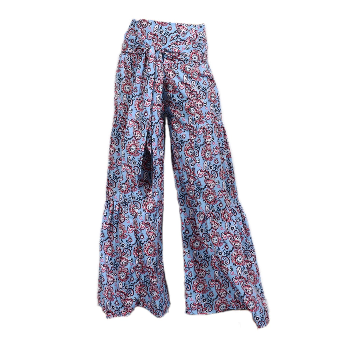Vireous Women's Exotic and Ethnic Style Wide Leg Pants
