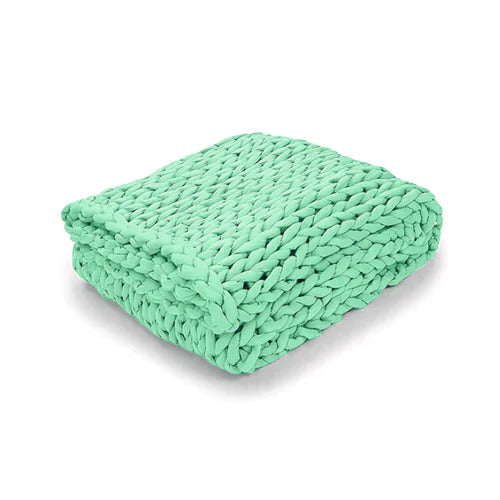 Zen Thick Weighted Knitted Blanket