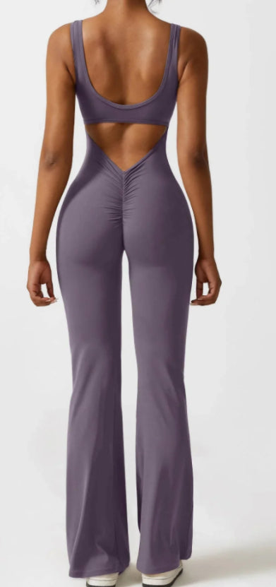 Yoga-Fitness One-Piece Bodysuit Casual Seamless