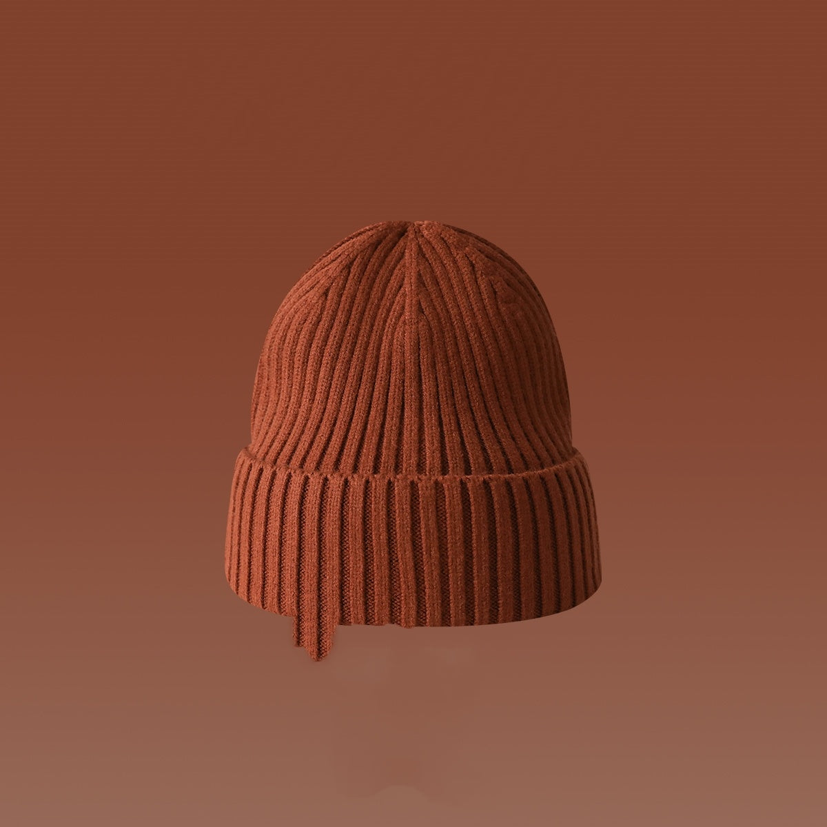Dirty Orange Women's Wool Beret, Cap and Scarf Collection