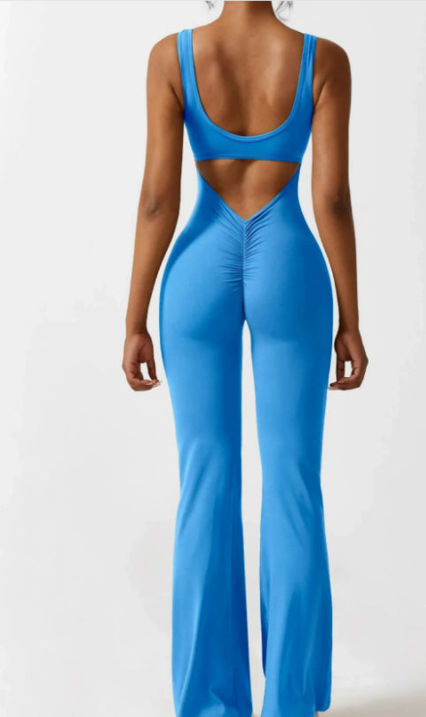 Yoga-Fitness One-Piece Bodysuit Casual Seamless