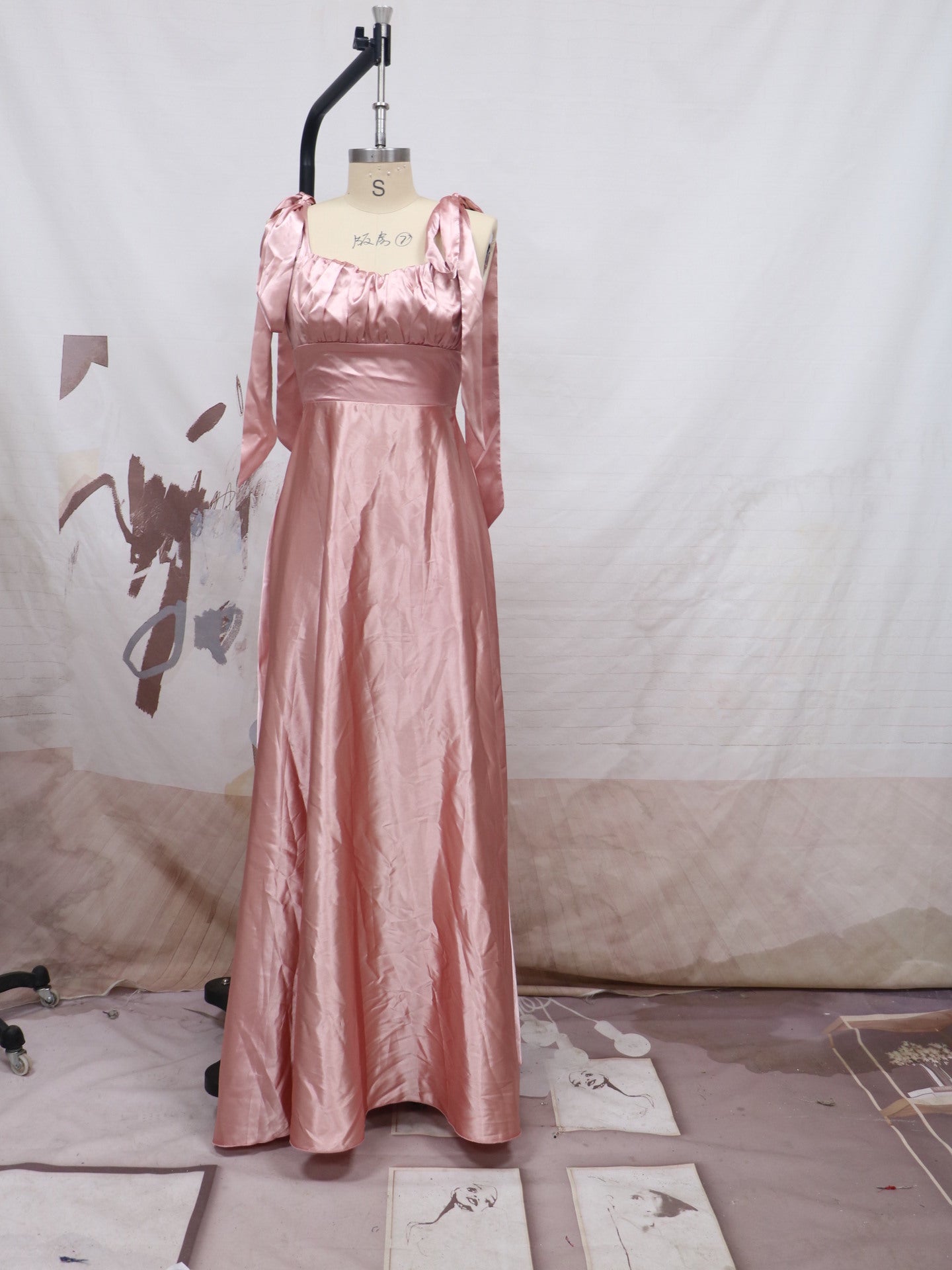 Full Skirt Camisole Gown Bridesmaid, Wedding Dress, Evening Dress, Multi Colours