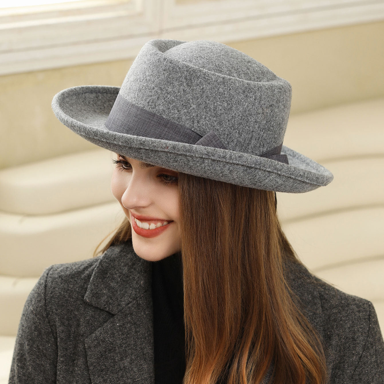 Vintage Bow British-Style Women's Fashion Top Hat