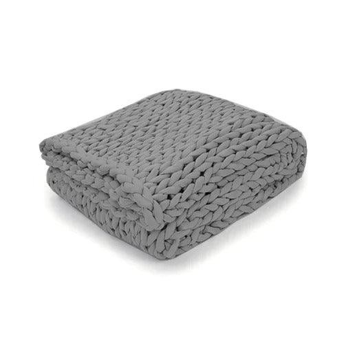 Zen Thick Weighted Knitted Blanket