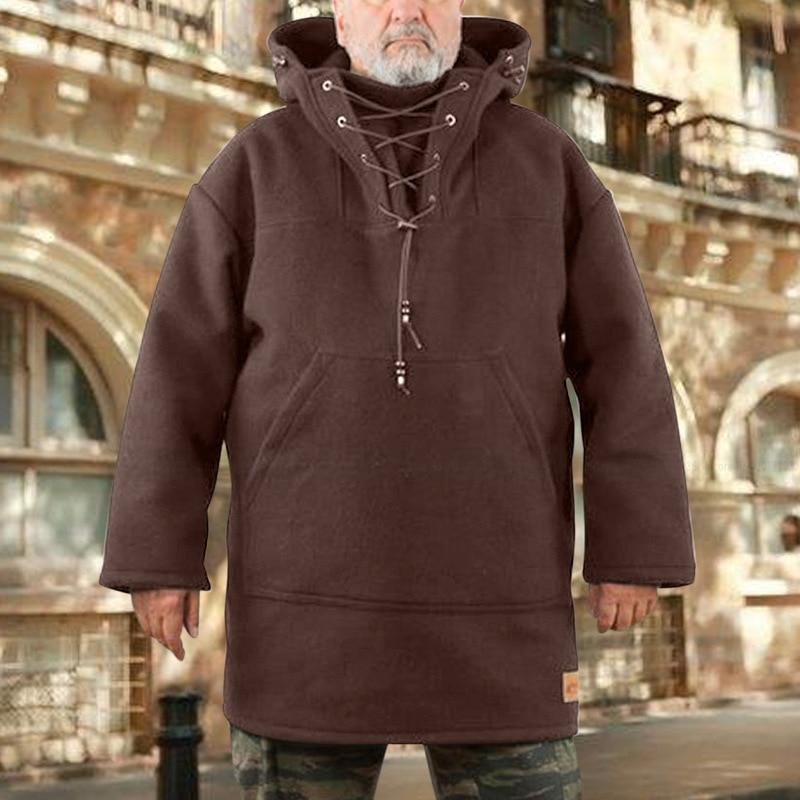 Boreal Windrak-Style Anorak Thick Woollen Hooded Jacket