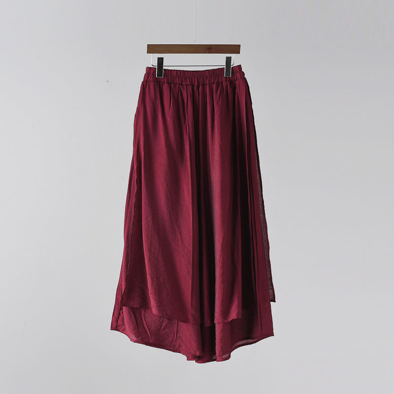 Women's Artistic Retro Comfortable 'Fairytale' Cropped Trousers